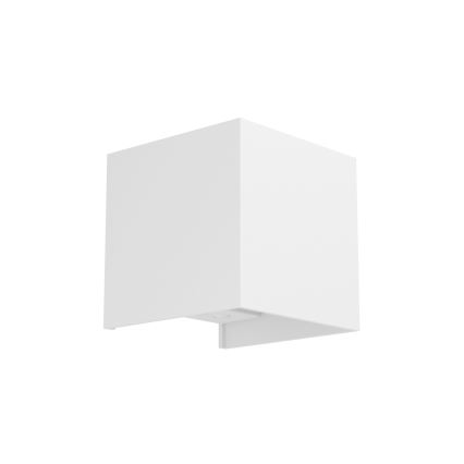 Eglo - Lampă de perete LED reîncărcabilă, dimmabilă, pentru exterior, cu senzor de mișcare și senzor de crepuscul, 2,2W/5V, IP44, alb