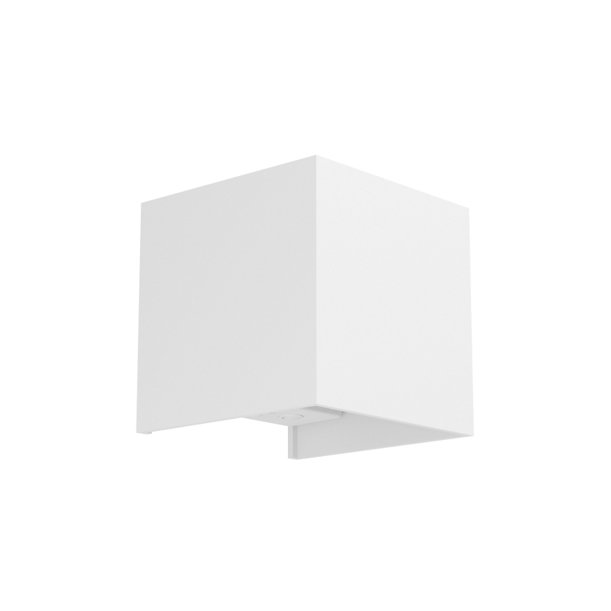 Eglo - Lampă de perete LED reîncărcabilă, dimmabilă, pentru exterior, cu senzor de mișcare și senzor de crepuscul, 2,2W/5V, IP44, alb
