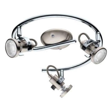 Eglo 75293 - Spot LED TUKON 3xGU10/3W/230V crom lucios