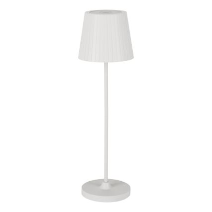 Eglo - Lampă de masă LED reîncărcabilă, dimabilă pentru exterior LED/3,8W/5V 2400/3000/4000K 2000 mAh IP44 albă