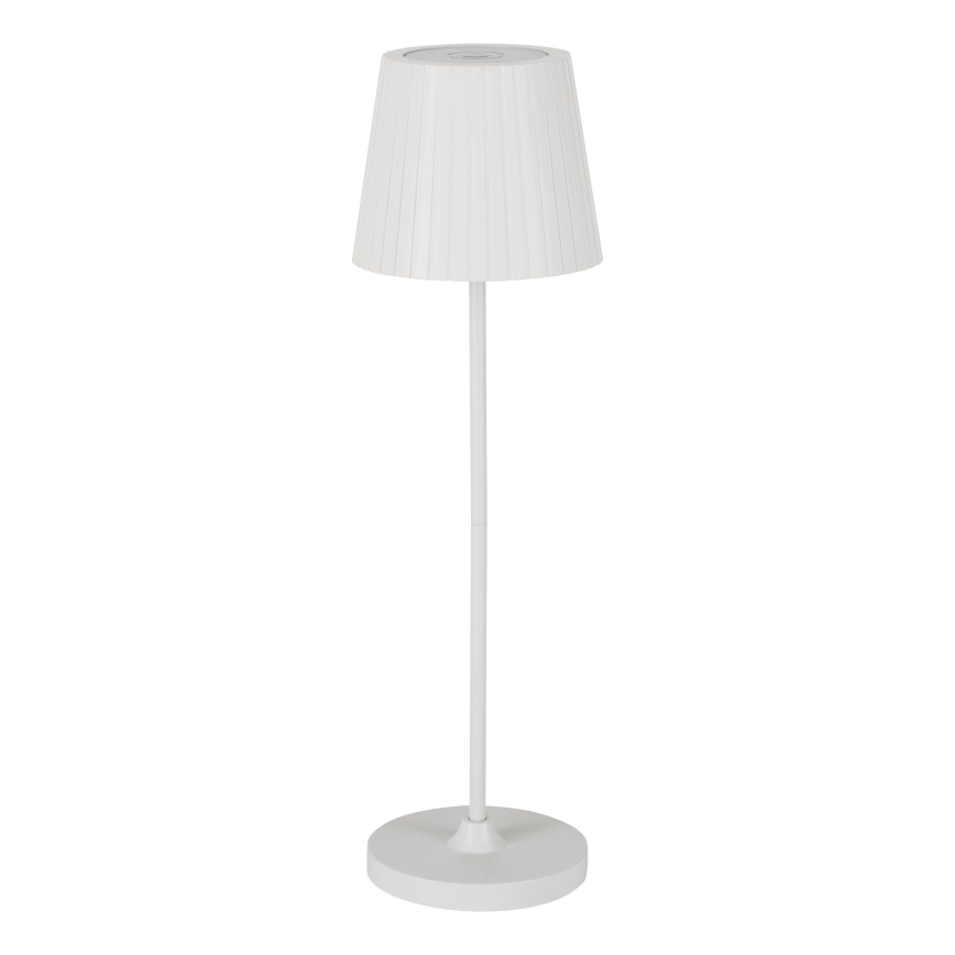 Eglo - Lampă de masă LED reîncărcabilă, dimabilă pentru exterior LED/3,8W/5V 2400/3000/4000K 2000 mAh IP44 albă