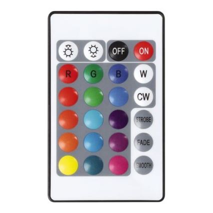 Eglo - Lampă LED RGB dimabilă, reîncărcabilă pentru exterior, 2600 mAh, IP44, alb, cu telecomandă