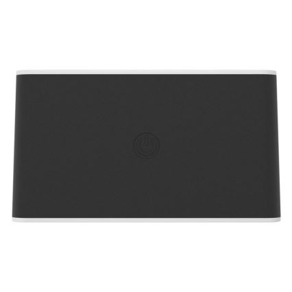 Eglo - Lampă de perete de exterior LED, tactilă, reîncărcabilă și reglabilă LED/5W/5V 2000 mAh 3000/4000/6500K IP44 negru