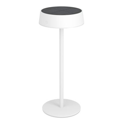Eglo - Lampă de masă LED tactilă, reglabilă, cu încărcare solară LED/3W/5V 3000-6000K 1800 mAh IP44 albă