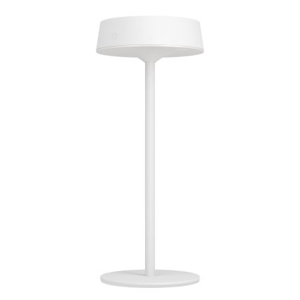 Eglo - Lampă de masă LED tactilă, reglabilă, cu încărcare solară LED/3W/5V 3000-6000K 1800 mAh IP44 albă