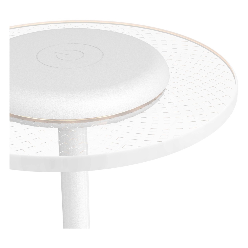 Eglo - Lampă de birou LED RGBW tactilă, reglabilă, reîncărcabilă, LED/5V 2000 mAh, albă