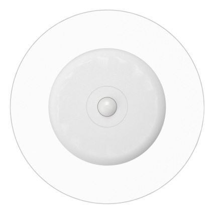 Eglo - Lampă de perete LED RGBW reîncărcabilă, reglabilă, cu senzor de mișcare și de amurg, 5V, 2000 mAh, alb + telecomandă