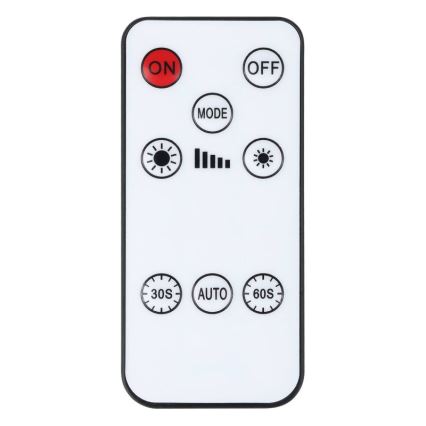 Eglo - Lampă de perete LED RGBW reîncărcabilă, reglabilă, cu senzor de mișcare și de amurg, 5V, 2000 mAh, alb + telecomandă