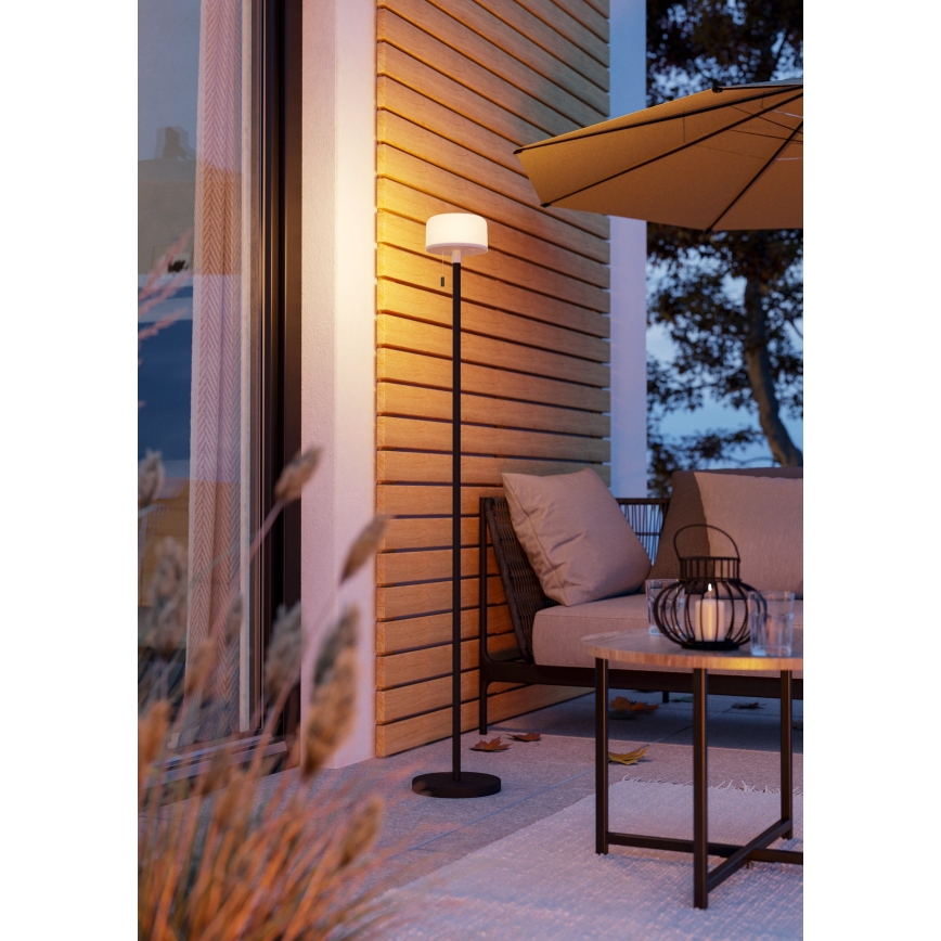 Eglo - Lampă de podea exterioară reîncărcabilă LED RGBW reglabilă LED/2,2W/3,7V 3000K 2200 mAh IP54