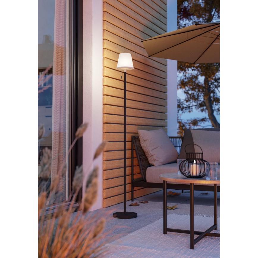 Eglo - Lampă de podea reîncărcabilă LED RGBW, reglabilă, pentru exterior LED/2,2W/3,7V 3000K 2200 mAh IP54