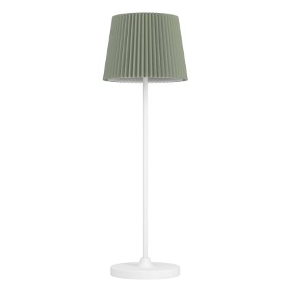 Eglo - Lampă de birou LED reîncărcabilă, tactilă și cu reglare a intensității, LED/3,8W/5V 2400/3000/4000K 2000 mAh alb/verde