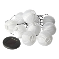 Eglo 780347 - Ghirlandă solară LED, 10 LED, 4,3 m, 300 mAh, IP44