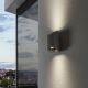 Eglo 78601 - Aplică perete exterior LED ABRANTES 2xLED/6W/230V IP44