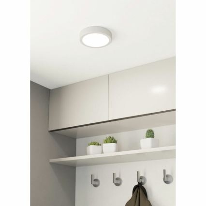 Eglo 78667 - Plafonieră LED FUEVA LED/11W/230V Ø 16 cm albă