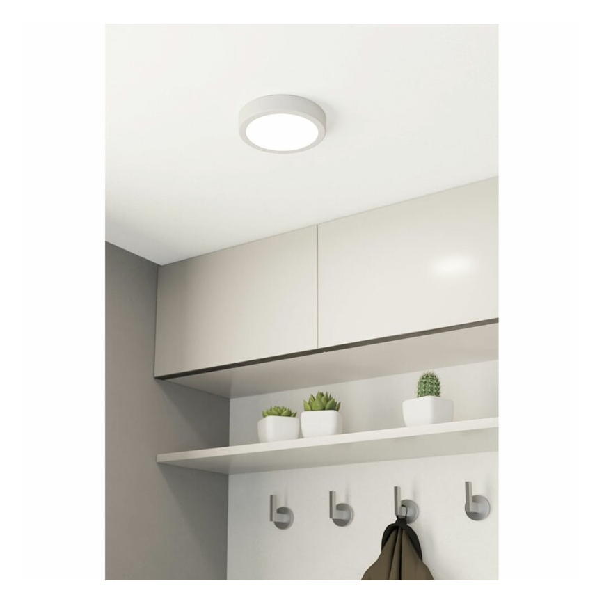 Eglo 78667 - Plafonieră LED FUEVA LED/11W/230V Ø 16 cm albă