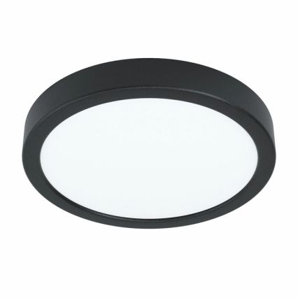 Eglo 78676 - Plafonieră LED FUEVA LED/17W/230V Ø 21 cm neagră