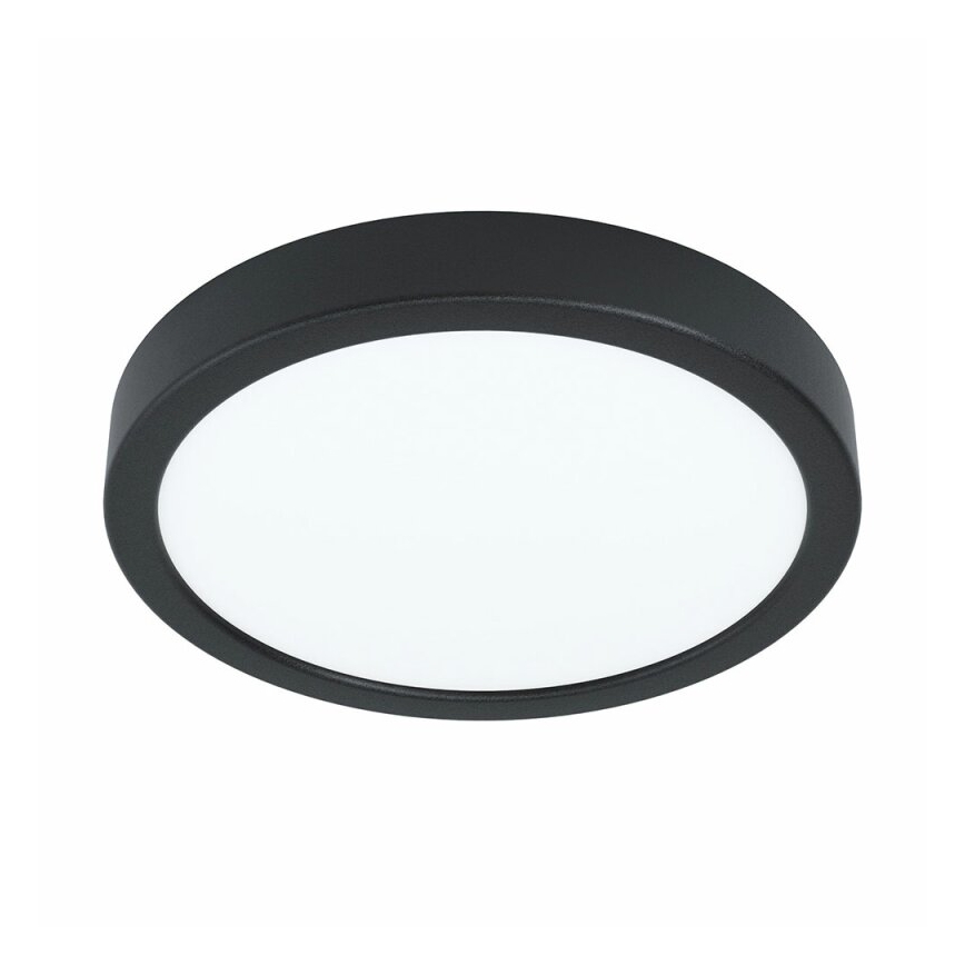 Eglo 78676 - Plafonieră LED FUEVA LED/17W/230V Ø 21 cm neagră