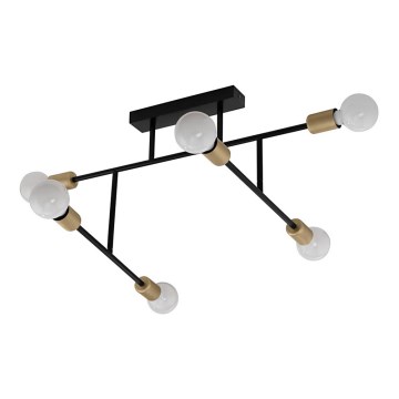 Eglo 79356 - Lustră aplicată BELSIANA 6xE27/40W/230V