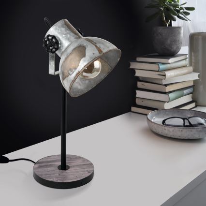 Eglo 79365 - Lampă de masă BARNSTAPLE 1xE27/40W/230V