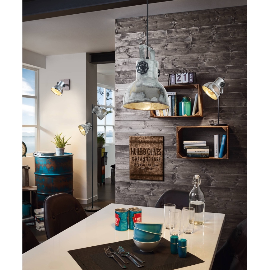 Eglo 79365 - Lampă de masă BARNSTAPLE 1xE27/40W/230V
