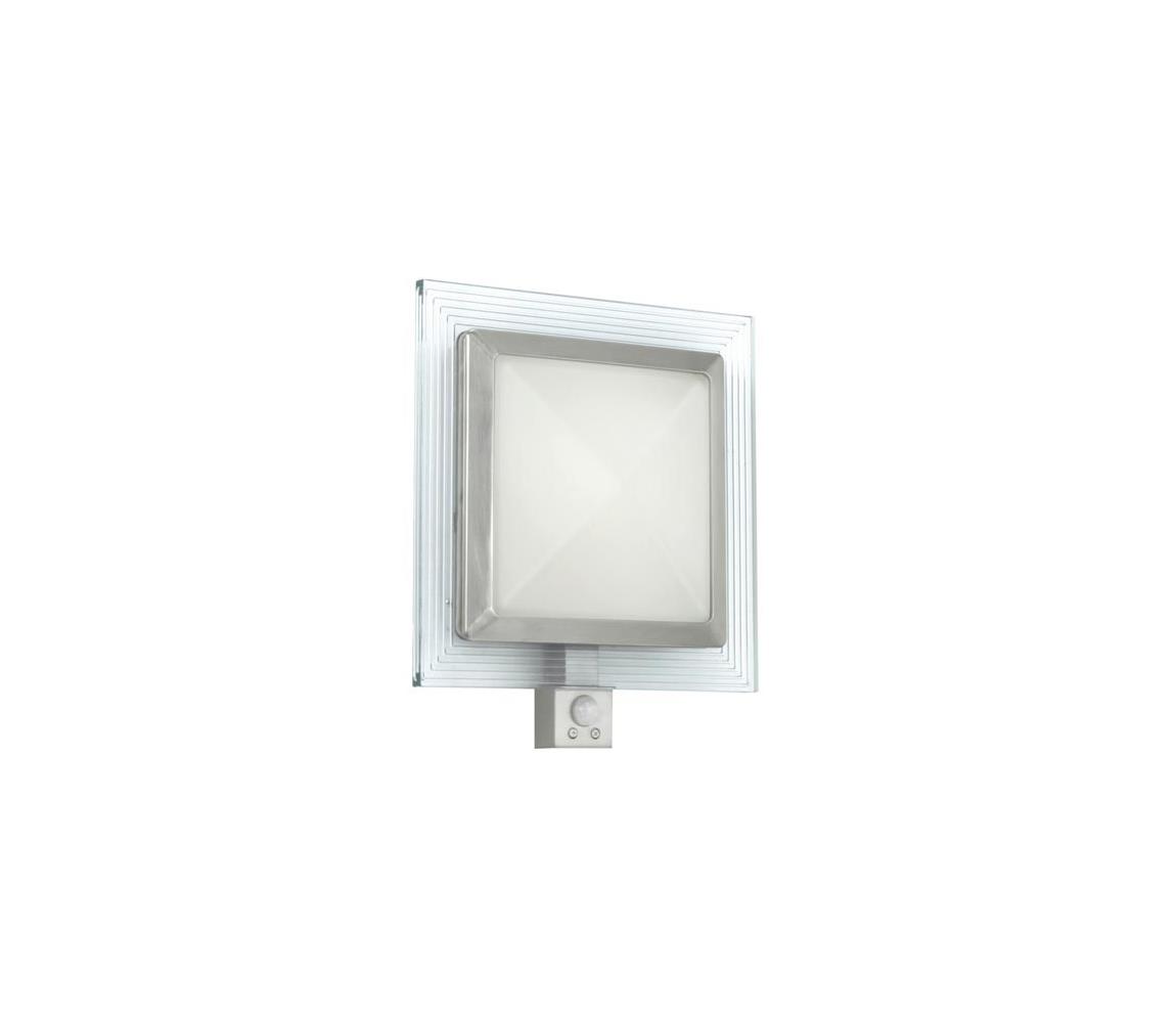EGLO 88163 - Corp de iluminat perete cu senzor PALI 1xE27/15W + 1xLED/128W alb