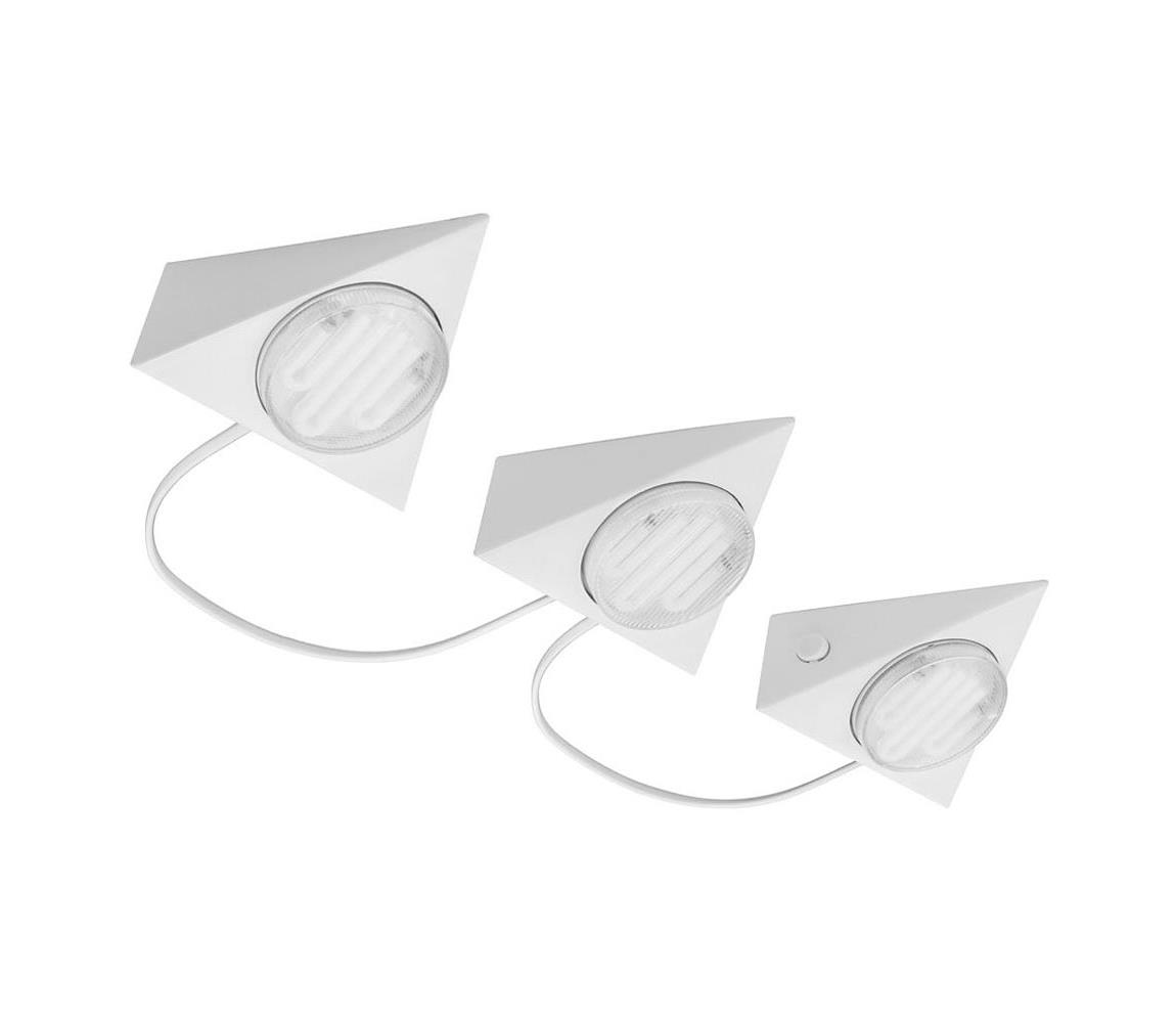 Eglo 89606 - SET 3x Lampa spot KOB 1 3xGX53/7W/230V