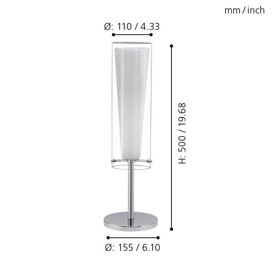 Eglo - Lampa de masa 1xE27/60W