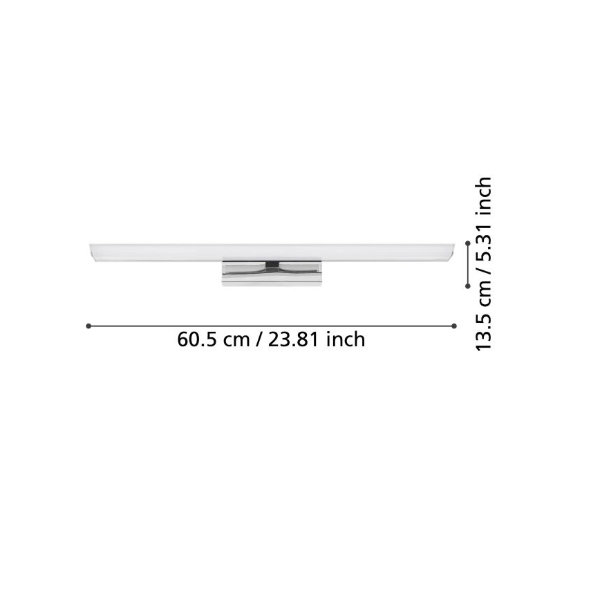 Eglo - Iluminat LED RGBW reglabil pentru baie, oglindă, 15,6W/230V IP44 ZigBee