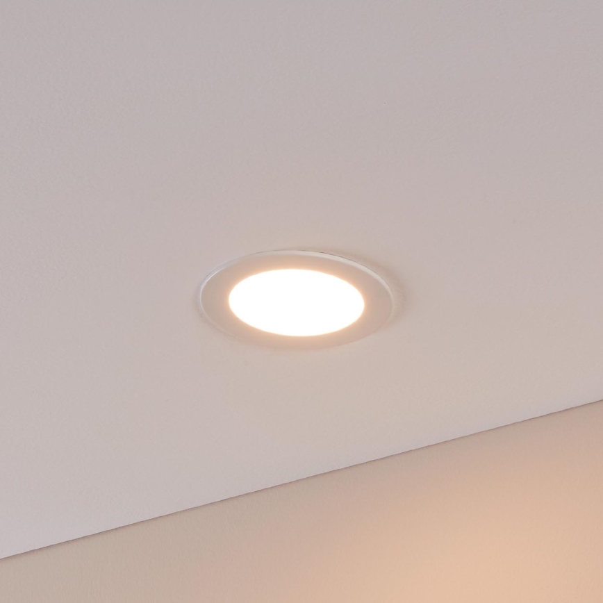 Eglo - Aplica de baie LED dimabilă, 5,4 W / 230 V, IP44, ZigBee, Ø 11,7 cm