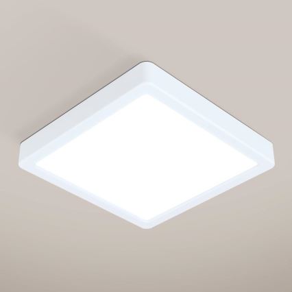 Eglo - Plafonieră LED dimerizabilă pentru baie, 16,5W/230V 2700-6500K IP44 ZigBee, 21x21 cm