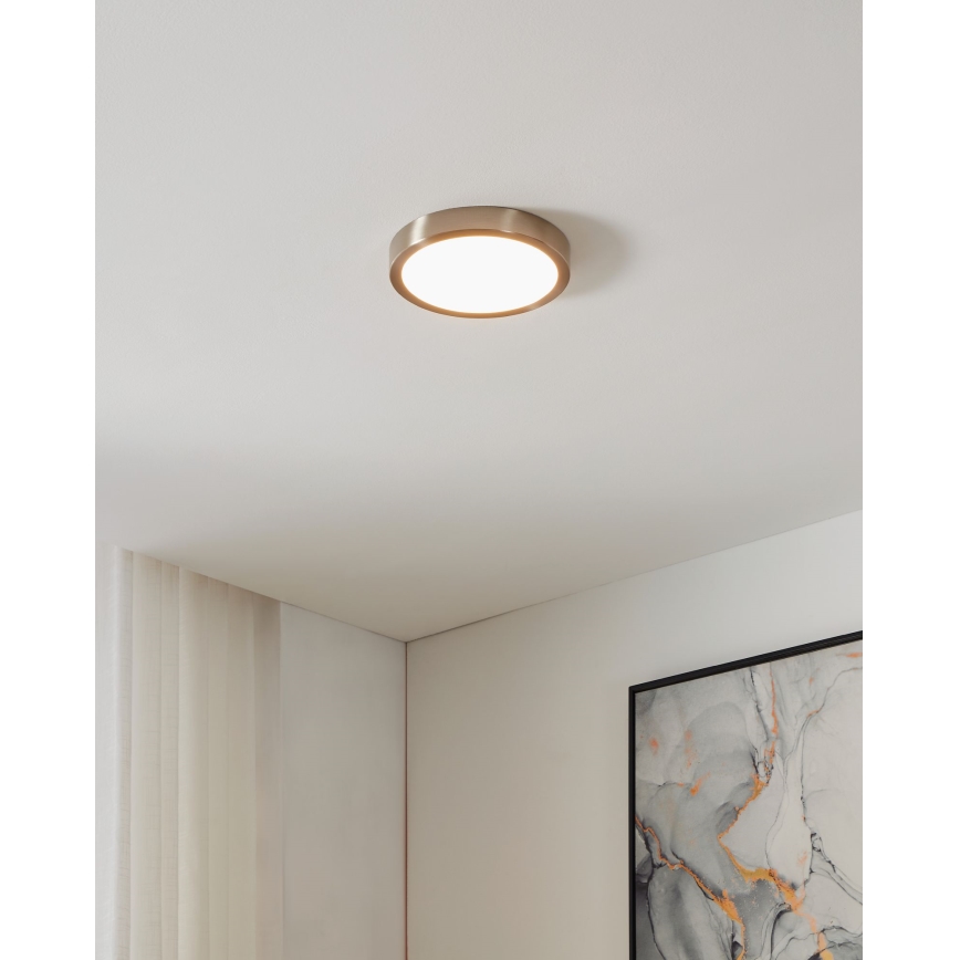 Eglo - Plafonieră LED dimabilă pentru baie LED/16,5W/230V IP44 ZigBee Ø 21 cm