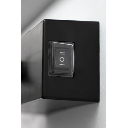 Eglo - Iluminat LED pentru baie, oglindă LED/5W/230V IP44 negru