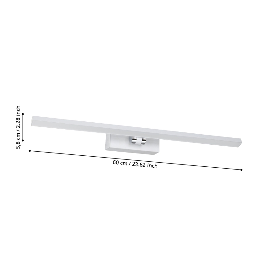 Eglo - Iluminat LED pentru baie, oglindă LED/5W/230V IP44 alb