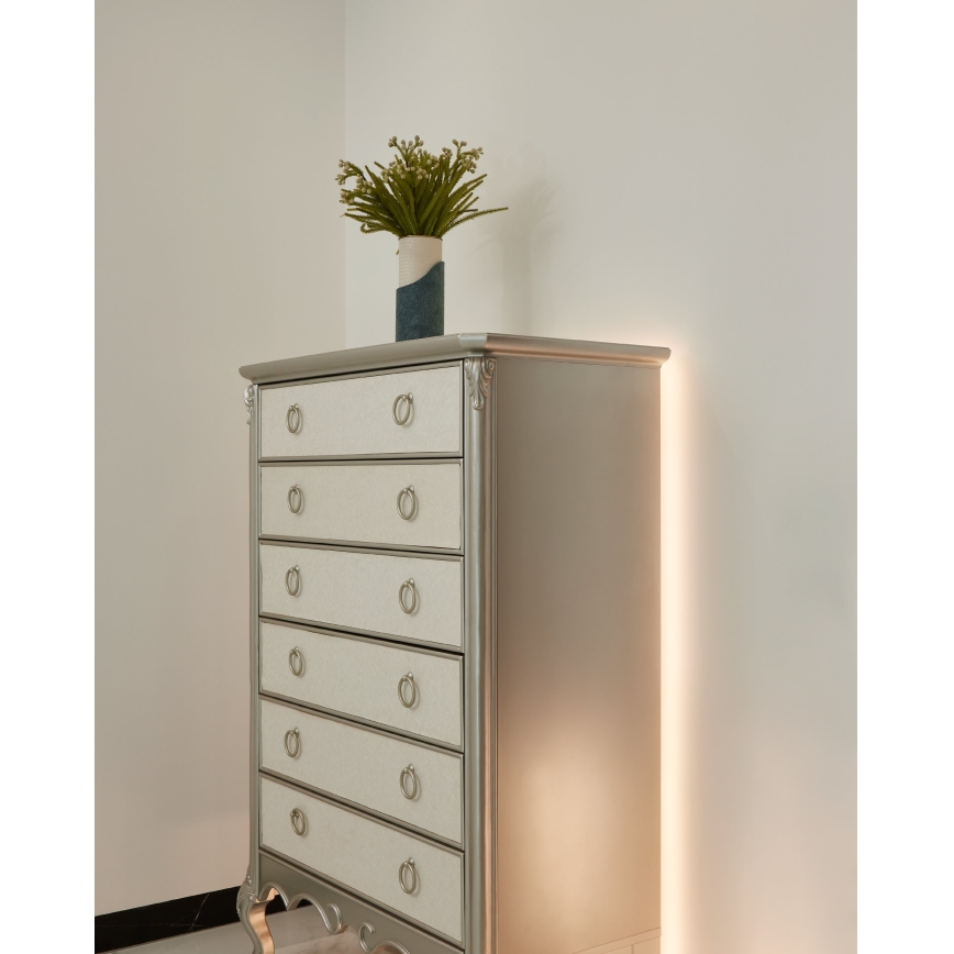 Eglo - Bandă LED dimabilă 8m COB STRIPE LED/52,8W/24/230V 2700-6500K + telecomandă