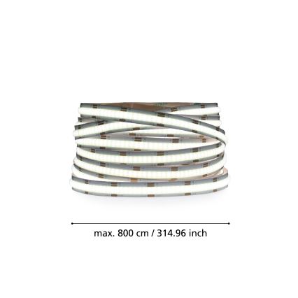 Eglo - Bandă LED dimabilă 8m COB STRIPE LED/52,8W/24/230V 2700-6500K + telecomandă