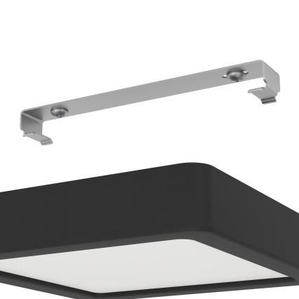 Eglo - Plafonieră LED dimabilă LED/11W/230V neagră 16x16 cm