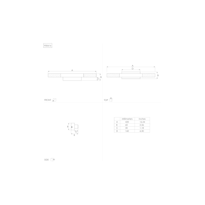 Eglo - Iluminat LED pentru baie, oglindă LED/8,9W/230V IP44