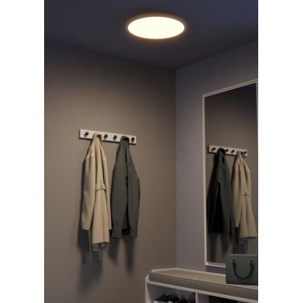 Eglo - Plafonier LED reglabil intensitate LED/33,5W/230V diam. 45 cm alb