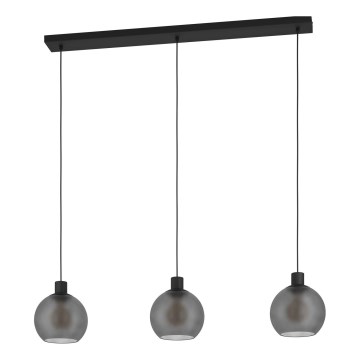 Eglo 900788 - Lustru suspendat pe cablu CESENATICO 3xE27/40W/230V