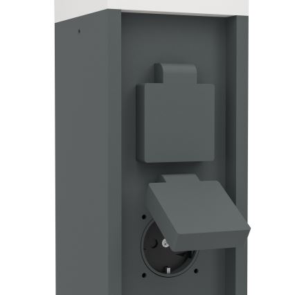 Eglo - Lampă de exterior cu 2 socluri, 1xE27/25W/230V, IP54, antracit