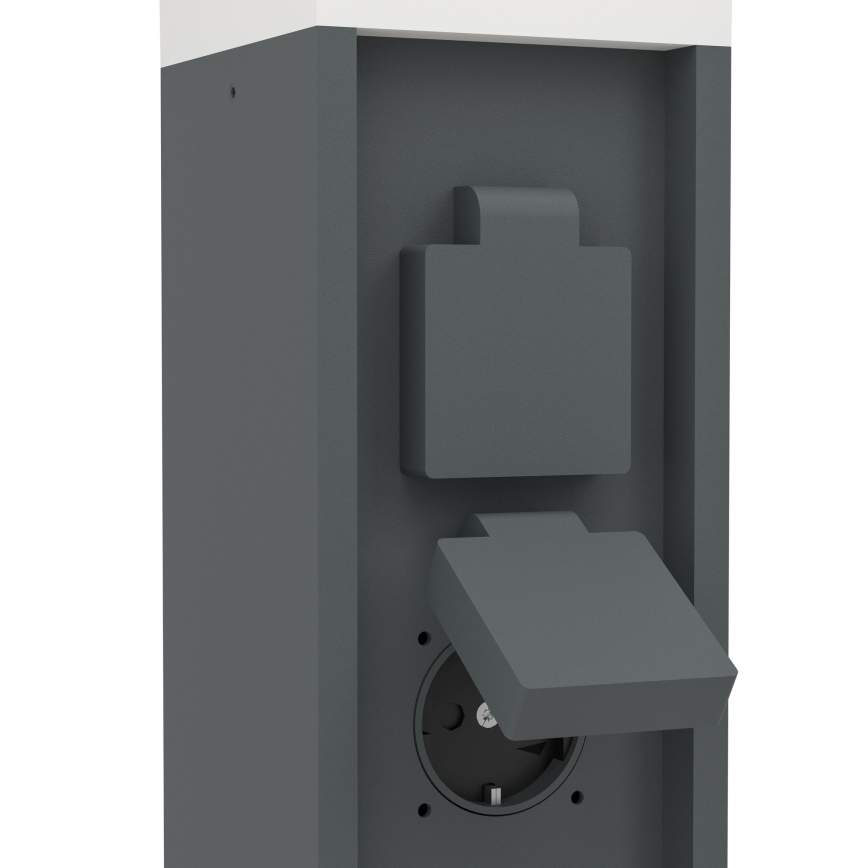 Eglo - Lampă de exterior cu 2 socluri, 1xE27/25W/230V, IP54, antracit