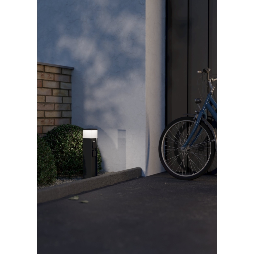 Eglo - Lampă de exterior cu 2 socluri, 1xE27/25W/230V, IP54, antracit