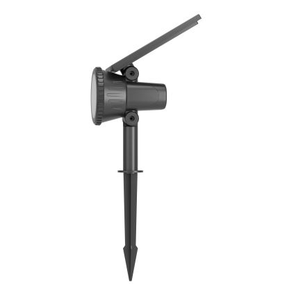 Eglo - Lampă solară LED RGBW dimmabilă LED/3W/4,5V IP44 neagră + telecomandă