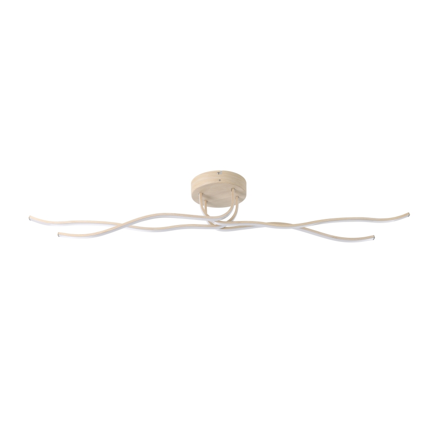 Eglo - Plafonieră LED/37W/230V maro