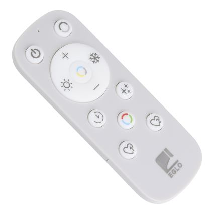 Eglo - Set 3x LED RGBW, spot încastrat pentru baie, reglabil, LED/3,8W/230V, 2700-6500K, IP44 + telecomandă