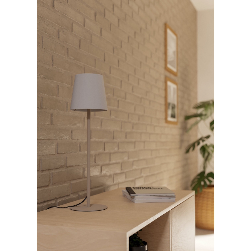 Lampă de masă Eglo 1xE14/40W/230V crem/alb