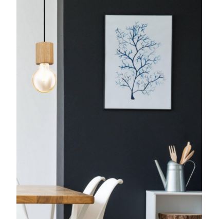 Eglo - Lustră suspendată pe cablu 1xE27/28W/230V