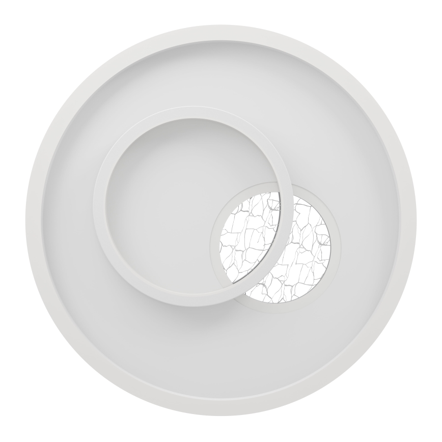 Eglo - Plafonieră LED/14W/230V + LED/8,5W Ø 38 cm albă