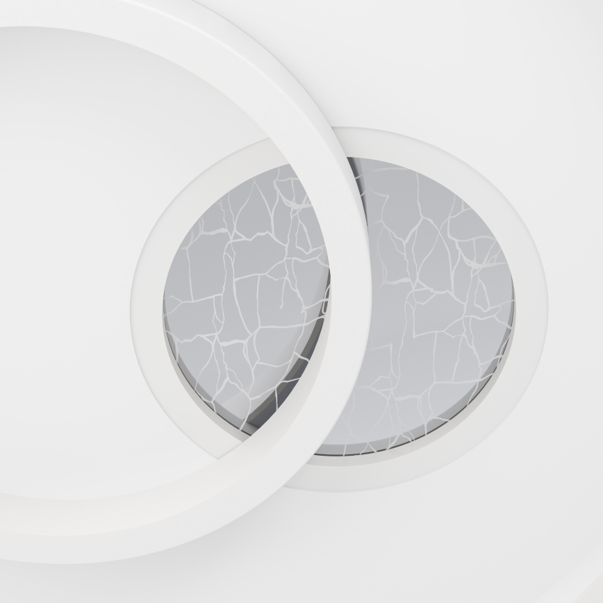 Eglo - Plafonieră LED/14W/230V + LED/8,5W Ø 38 cm albă