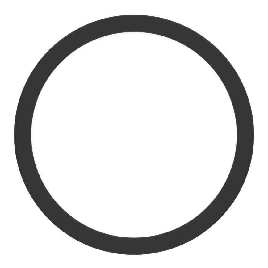 Eglo - Plafonieră LED FUEVA, 11,5 W, 230 V, 2700/4000/6500 K, Ø 21,1 cm, neagră